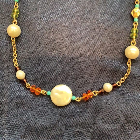 Loft Women’s Opal Necklace - Picture 2 of 4